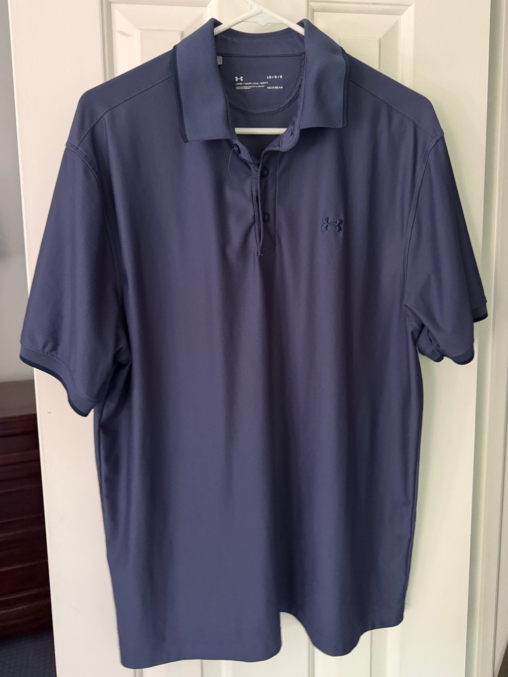 Under Armour Men's Navy Blue Polo Shirt